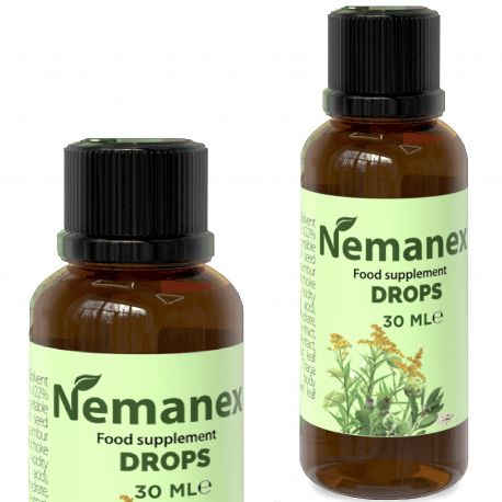 NEMANEX Krople wspomagające oczyszczanie organizmu z pasożytów i toksyn 30ml