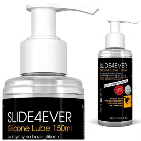Slide4Ever - żel silikonowy, wydajny lubrykant 150ml