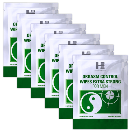 Orgasm Control Wipes - chusteczki opóźniające wytrysk