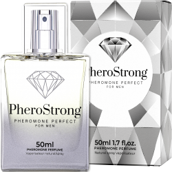 PheroStrong Perfect - męskie perfumy z feromonami magnetyczny zapach zwiększenie atrakcyjności długotrwały efekt 50ml