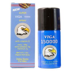Super Viga 150000 Spray Opóźniający Wytrysk Mocna Kontrola i Dłuższa Erekcja 40ml