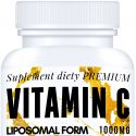 1000mg WITAMINA C suplement diety liposomalna forma antyoksydacja odporność Fosfatydylocholina 60 kapsułek
