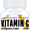 600mg WITAMINA C suplement diety liposomalna forma antyoksydacja odporność Fosfatydylocholina 60 kapsułek