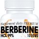 Berberyna HCL 99% + Kurkuma suplement diety 60 kapsułek
