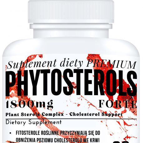 FITOSTEROLE 1800mg suplement diety 90 kapsułek