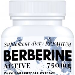 Berberyna Active 750mg SUPLEMENT DIETY 30 kapsułek