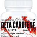 BETA CAROTENE 50000 IU FORTE MAX silny ekstrakt na zdrową cere i odporność miedź witamina C+E 60 kapsułek