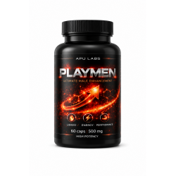 PLAYMEN APU LABS 60 KAPSUŁEK – WITALNOŚĆ, LIBIDO, POTENCJA, MĘSKA ENERGIA I TESTOSTERON