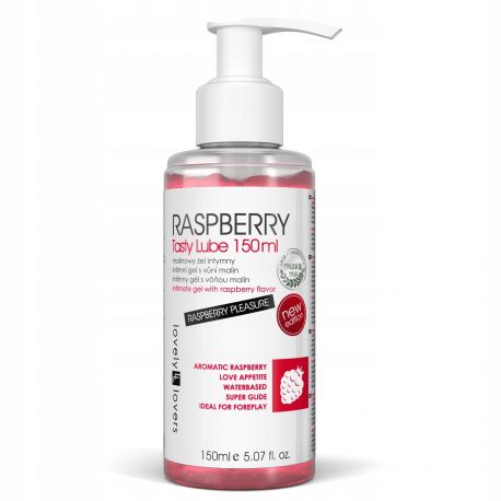 Raspberry Tasty Lube - żel o smaku malinowym