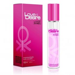 Love Desire Damskie perfumy z feromonami Oryginalna Mieszanka Feromonów uwodzicielski i zmysłowy zapach 15ml
