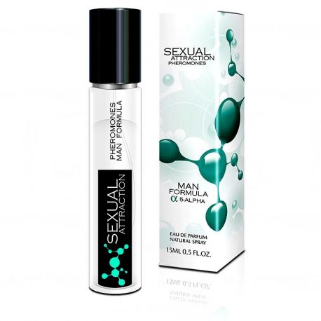 Sexual Attraction 15ml Męskie perfumy z feromonami
