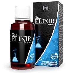 Sex Elixir Man afrodyzjak wzmacniający erekcje potencje wzmacnia potencję i erekcję zwiększa libido dłuższa wytrzymałość 30 ml
