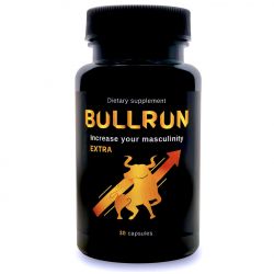 Bullrun Extra suplement wspomagający potencje erekcje wzwód 30 kapsułek