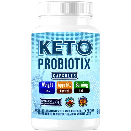 Keto probiotix zdrowe odchudzanie redukcja wagi sylwetka 30 kapsułek