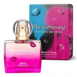 PheroStrong HQ- damskie perfumy z feromonami uwodzenie długotrwały zapach efekt przyciągania atrakcyjność 50ml