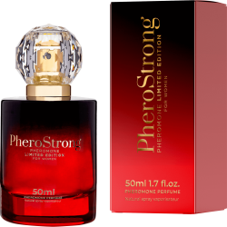 PheroStrong Limited Edition damskie perfumy z feromonami kwiatowe zmysłowy i uwodzicielski zapach 50 ml
