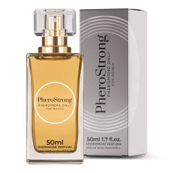 PheroStrong Only - damskie perfumy z feromonami zwiększenie magnetyzmu uwodzenie długotrwały zapach efekt przyciągania 50ml