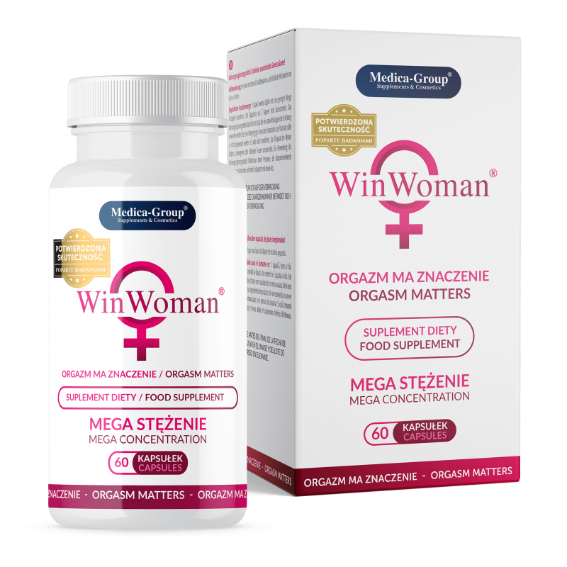 PLAY-WOMAN TABLEKI NA WZMACNIA LIBIDO MOCNY ORGAZM ROZKOSZ INTENSYWNE 60cap