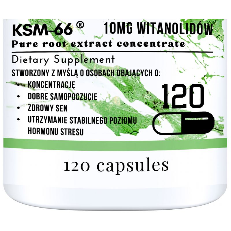 Ashwagandha KSM-66 120