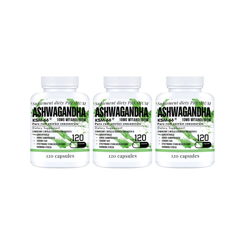 Ashwagandha KSM-66 120